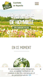 Mobile Screenshot of cueillettedehoymille.fr
